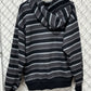 Nike SB Striped Zip Up Hoodie Size Large