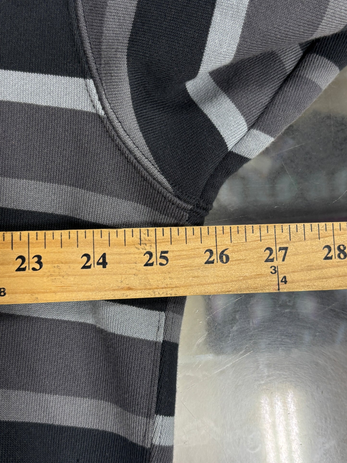 Nike SB Striped Zip Up Hoodie Size Large