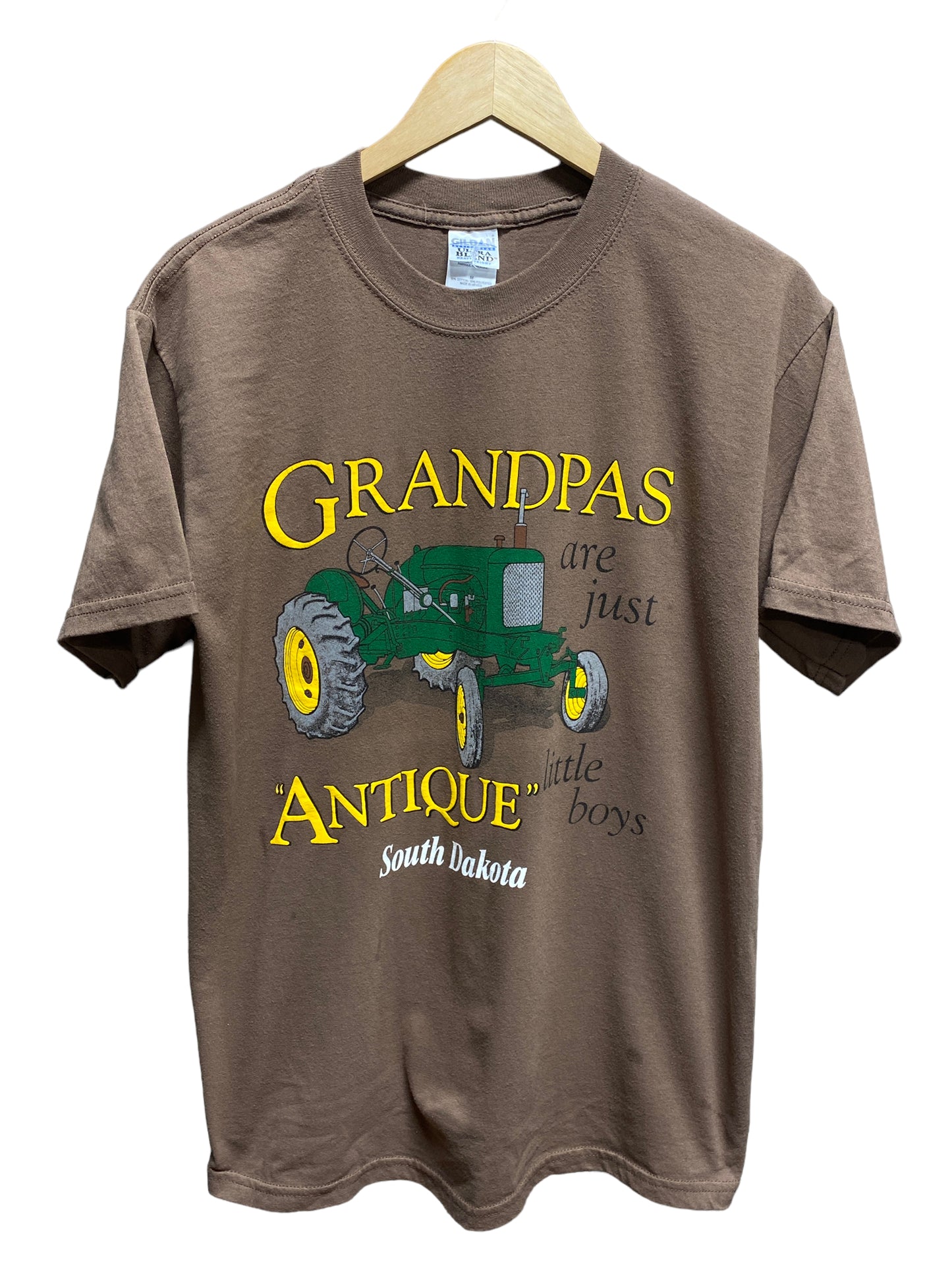 Vintage South Dakota Grandpas Graphic Tee Size Medium