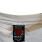 Vintage 90's Women's Mickey Mouse Cropped Cartoon Graphic Tee Size Large