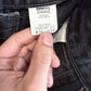 Vintage Levi's Black Relaxed Fit Straight Leg Denim Jeans Size 35x34