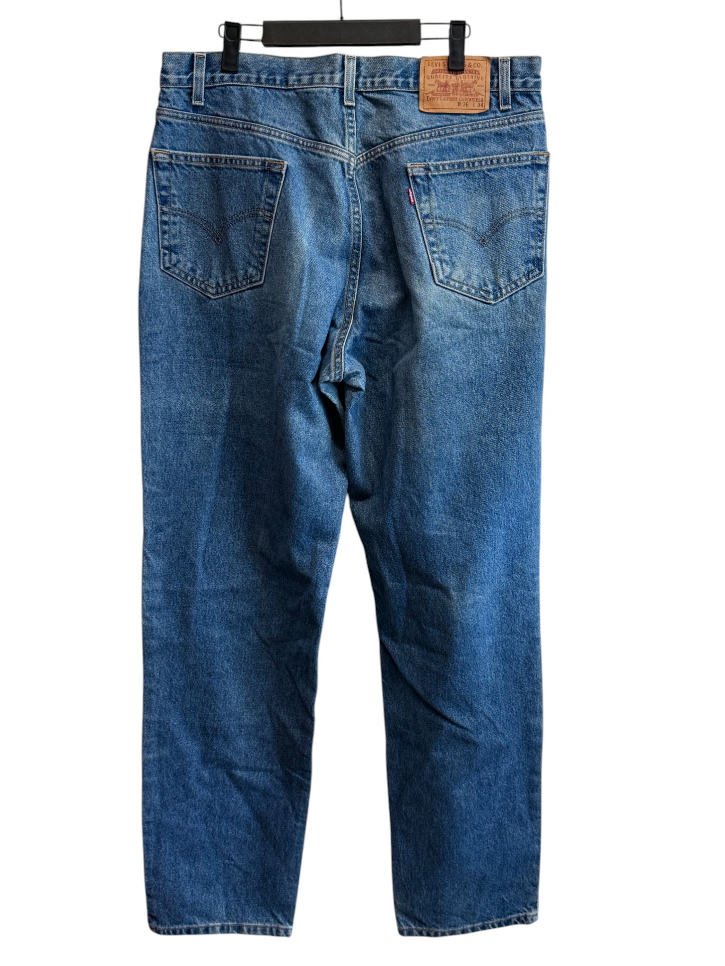 Vintage Levi's Relaxed Fit Straight Leg Denim Jeans Size 36x34