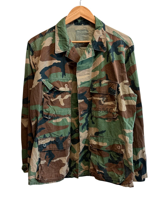 Vintage Military Army Camo Field Jacket Size Medium