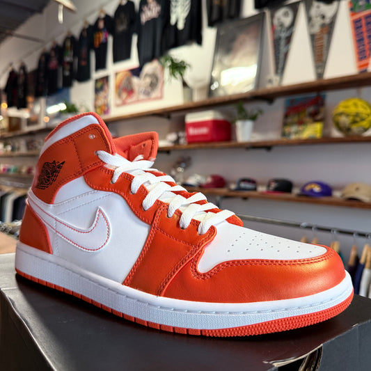 Jordan 1 Mid 'Metallic Orange' Size 11.5 (DS)