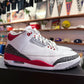 Jordan 3 'Fire Red' Size 11