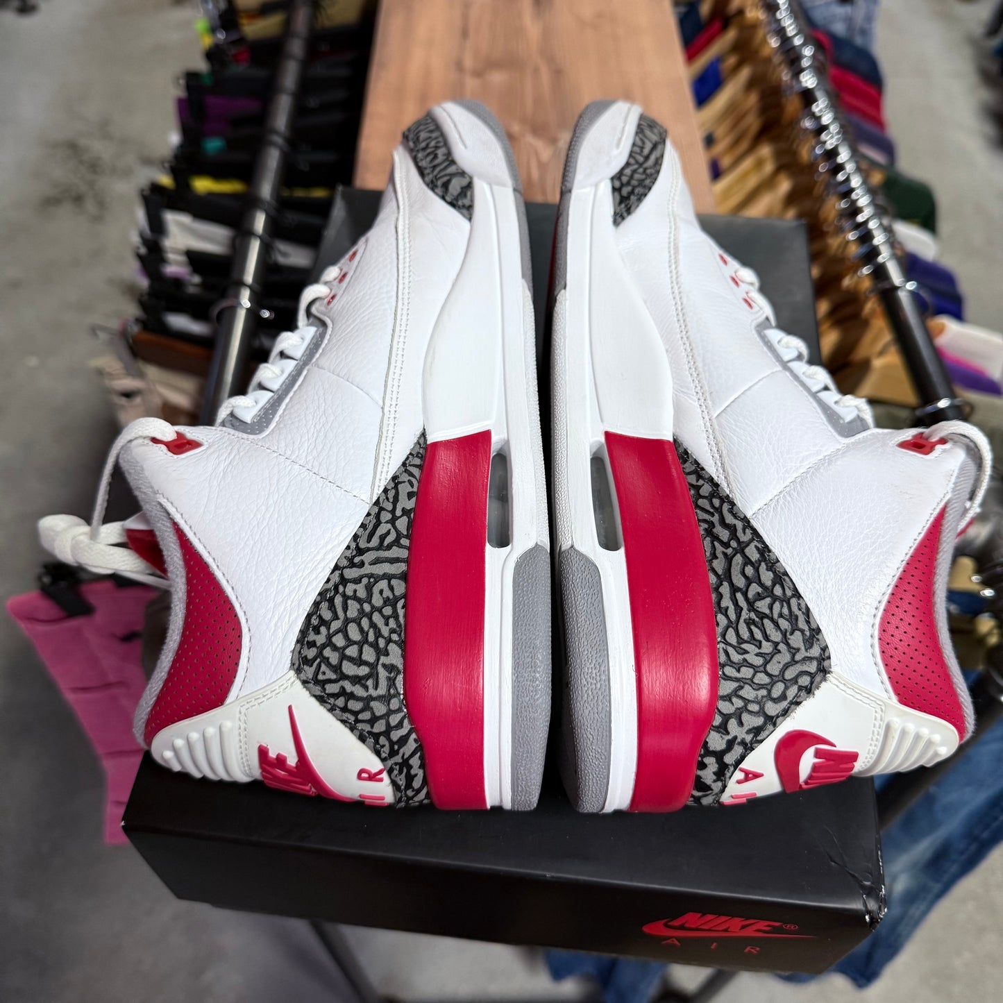 Jordan 3 'Fire Red' Size 11