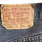 Vintage 90's Levi's 501 Black Made in USA Denim Jeans Size 36x28