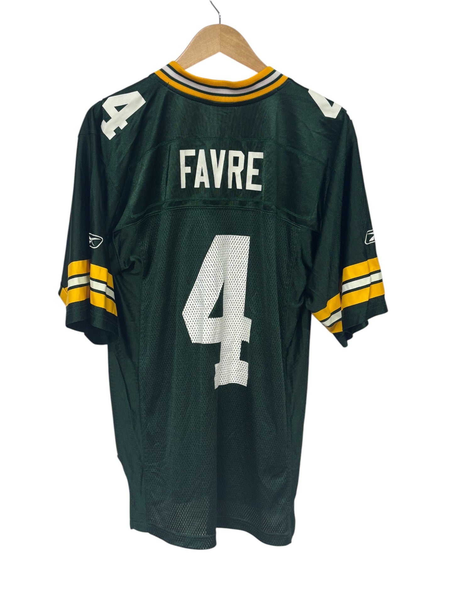 Vintage 00's Reebok Green Bay Brett Favre Jersey Size Small