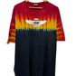 Vintage Y2K Bone Daddy's Red Lodge Montana Biker Tie Dye Tee Size XXL