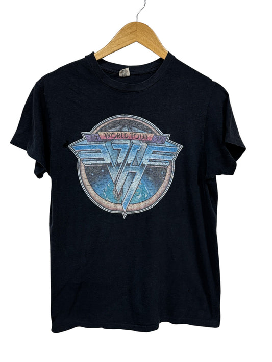 Vintage 1979 Van Halen World Tour Band Graphic Tee Size Small