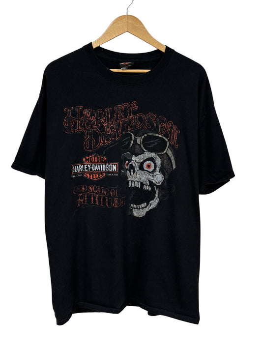 Harley Davidson Grand Cayman Biker Graphic Tee Size XL