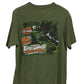 Harley Davidson Bayou Country Louisiana Biker Graphic Tee Size Large
