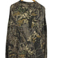 Vintage 90's Sasquatch Woodland Camo Long Sleeve Hunting Shirt Size XL
