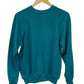 Vintage 80's Tultex Blue Blank Crewneck Sweater Size Medium