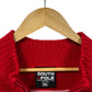 Vintage Y2K South Pole Striped Quarter Zip Sweater Size XXL