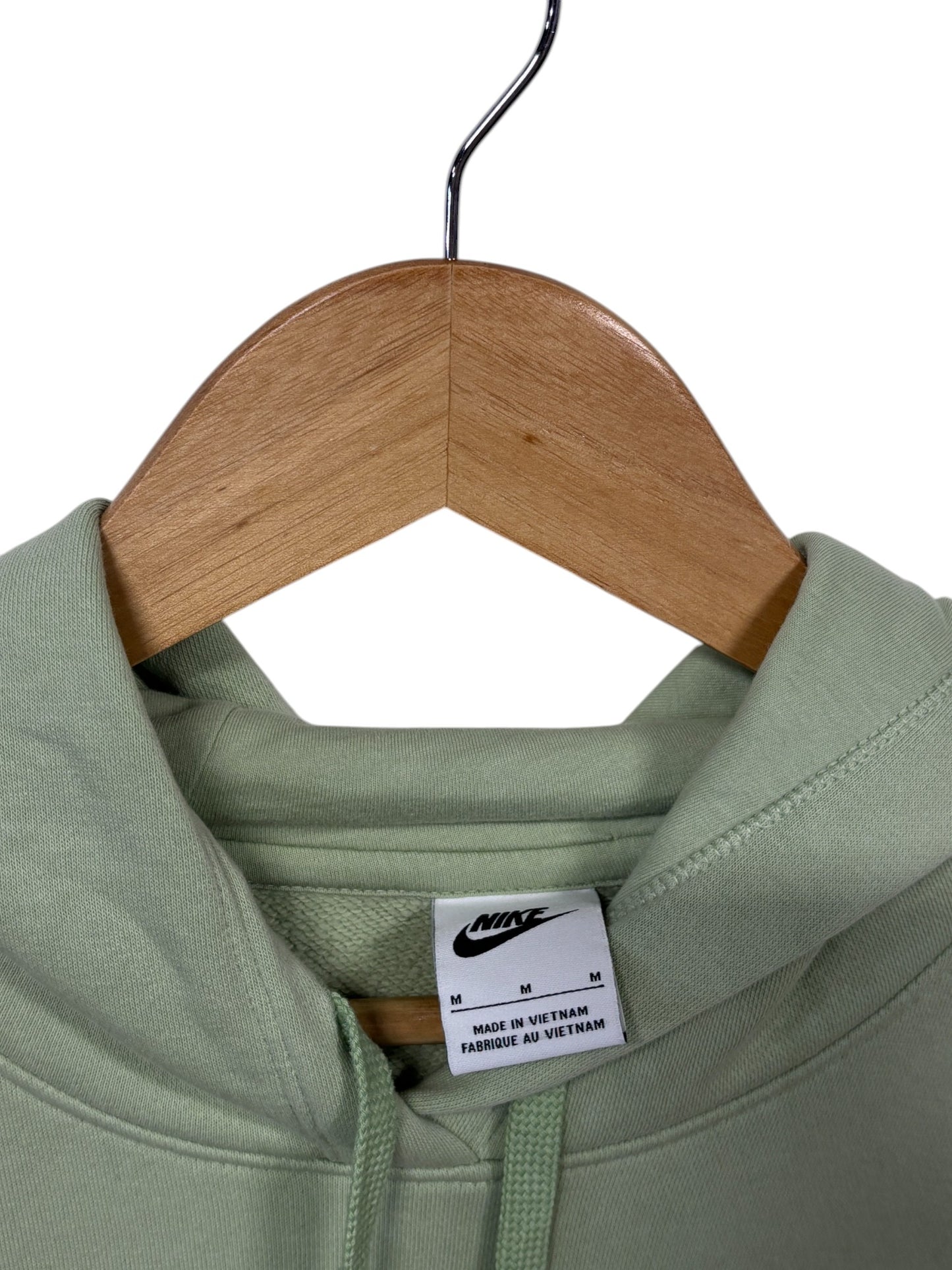 Nike Futura Swoosh Green Hoodie Size Medium