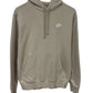 Nike Futura Swoosh Beige Hoodie Size Medium