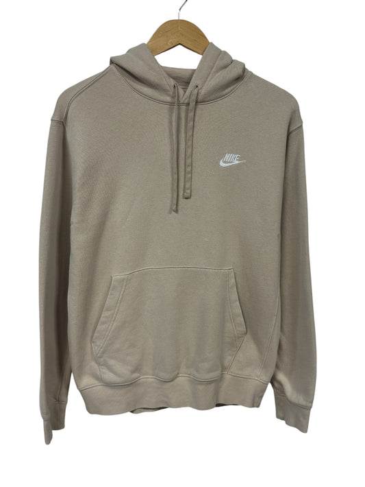 Nike Futura Swoosh Beige Hoodie Size Medium