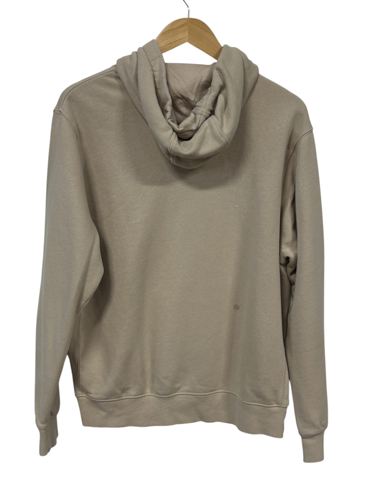 Nike Futura Swoosh Beige Hoodie Size Medium