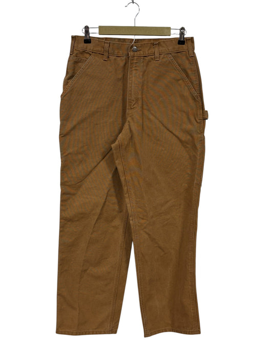 Carhartt Brown Original Fit Carpenter Pants Size 33x30