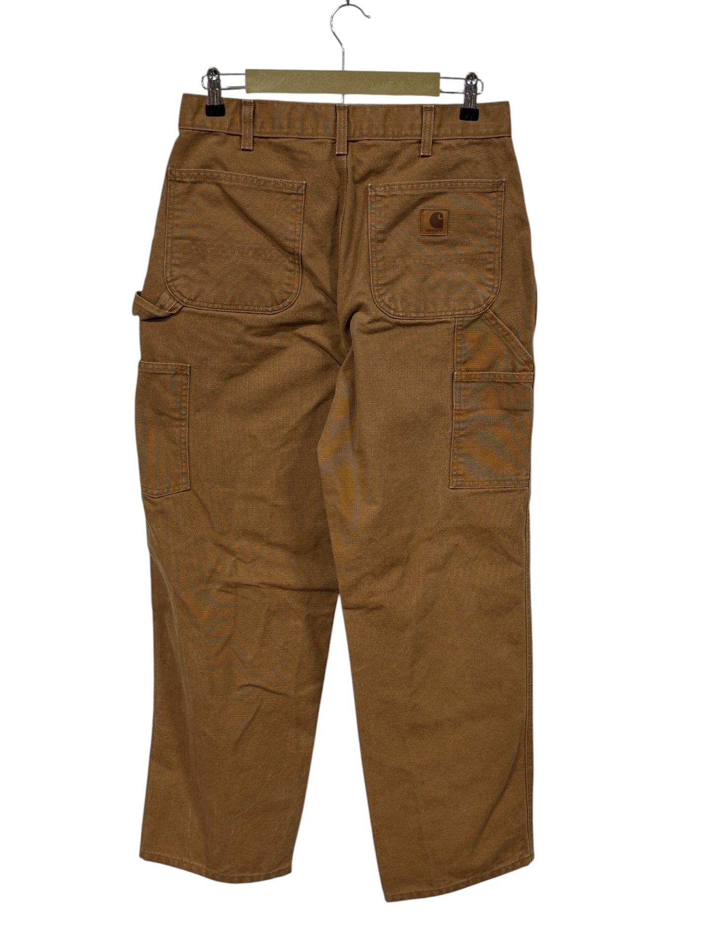 Carhartt Brown Original Fit Carpenter Pants Size 33x30