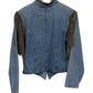 Vintage Women's Amigos Western Denim Fringe Jacket Size Medium