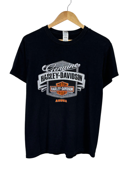 Harley Davidson Aruba Biker Graphic Tee Size Medium
