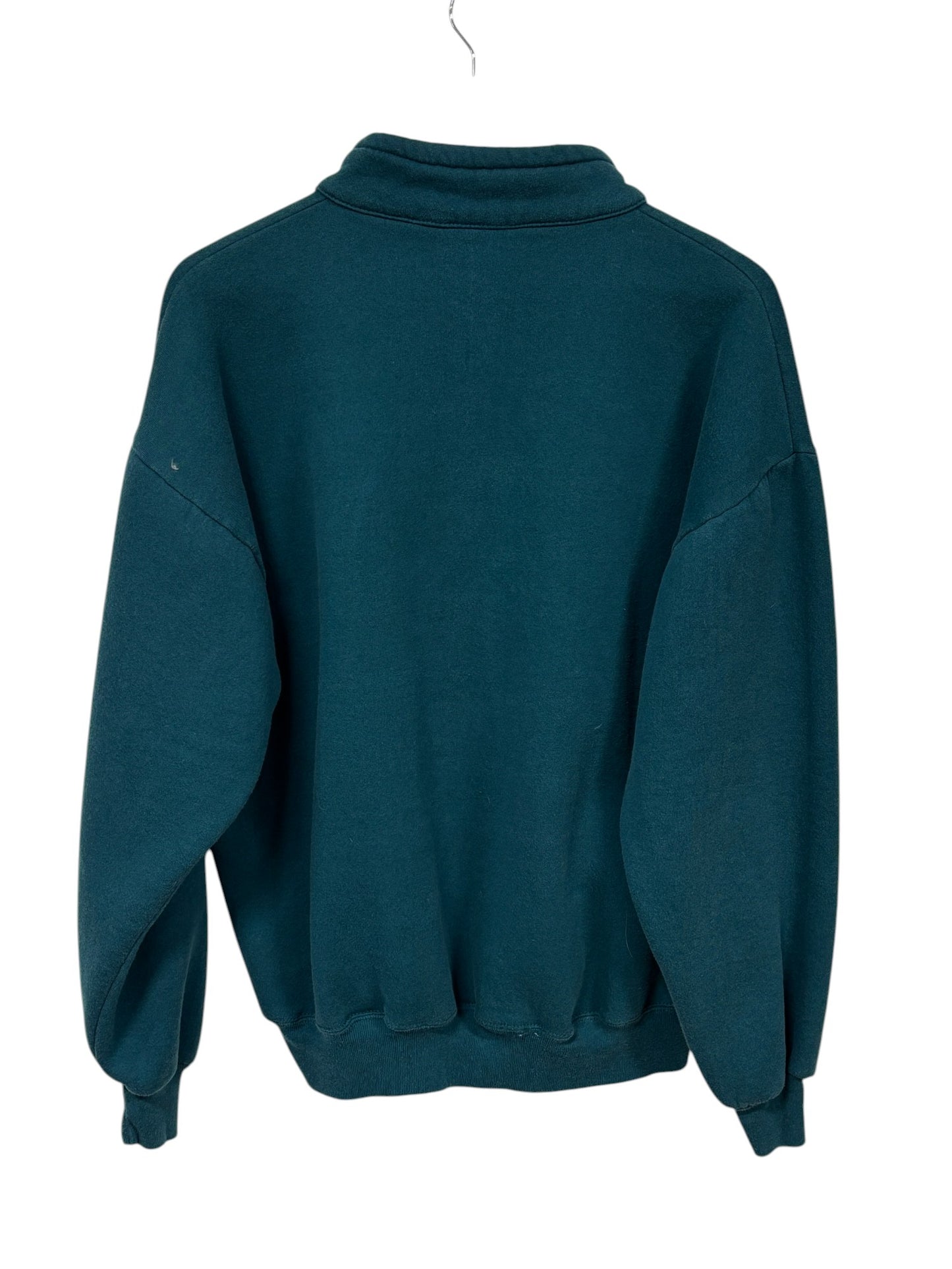 Vintage 90's Jerzees Montana Mountains Quarter Zip Sweater Size XL