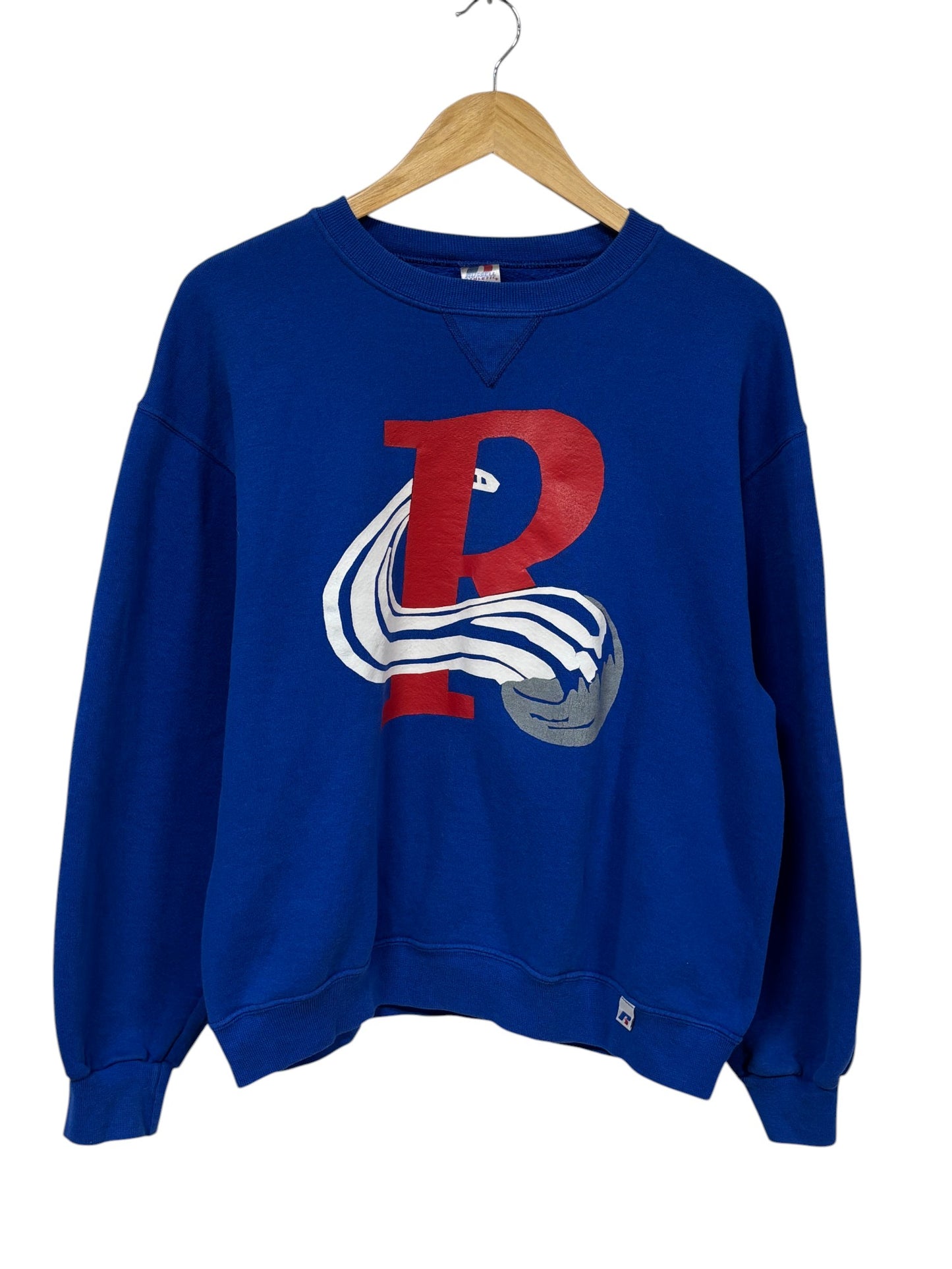 Vintage Y2K Russell Athletic CR Crewneck Sweater Size Medium