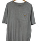 Carhartt Grey Pocket Tee Size XL