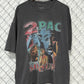 2pac Makaveli Hip Hop Parking Lot Style Rap Tee Size XL