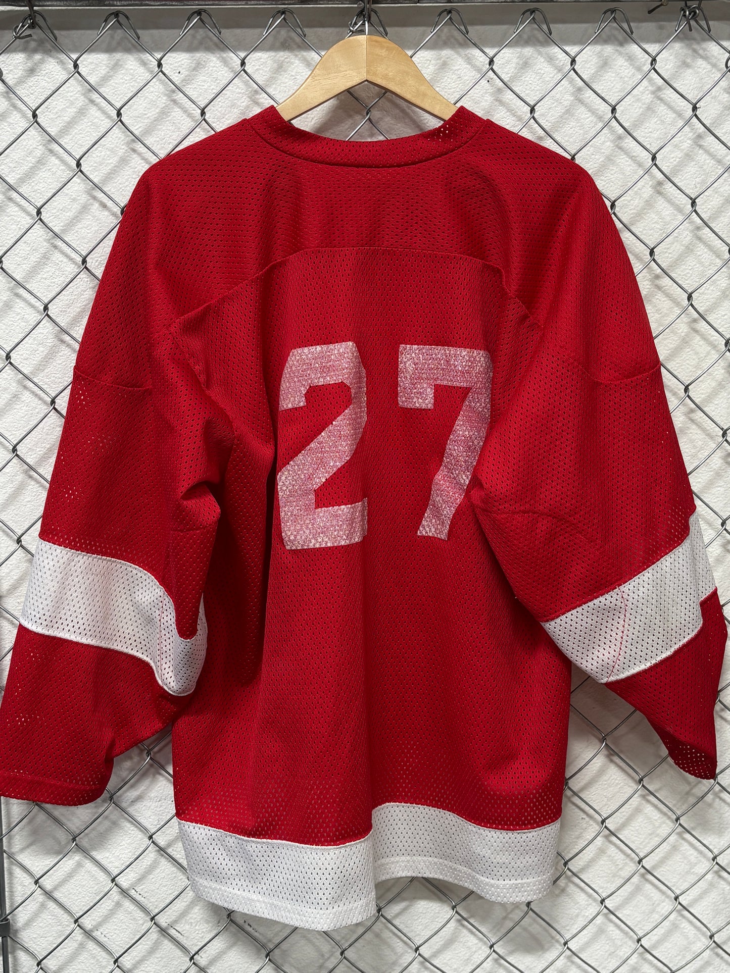 Vintage Detroit Red Wings NHL Hockey Jersey Size Large