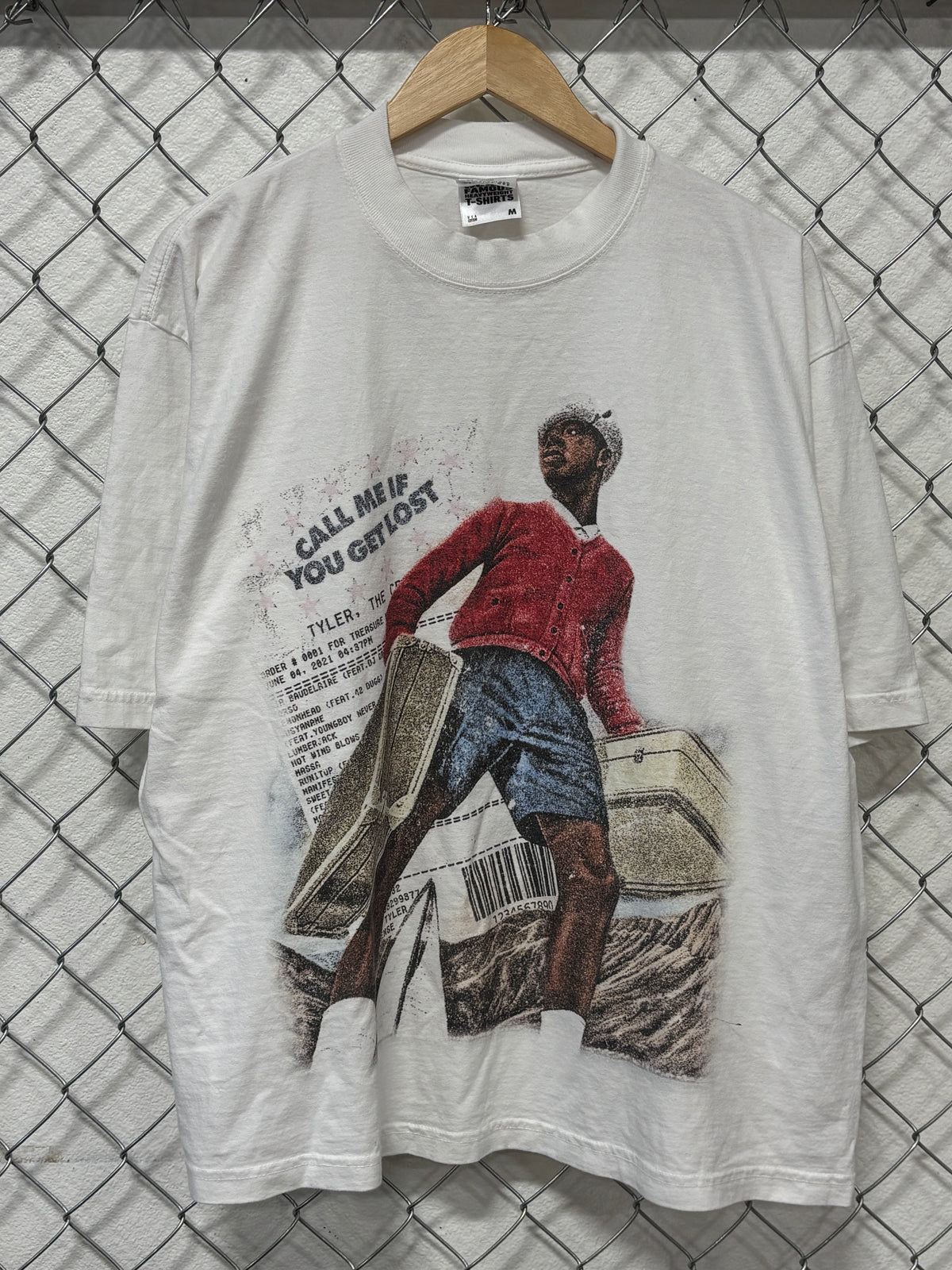 Tyler The Creator Call Me If You Get Lose Album Graphic Tee Size Medium