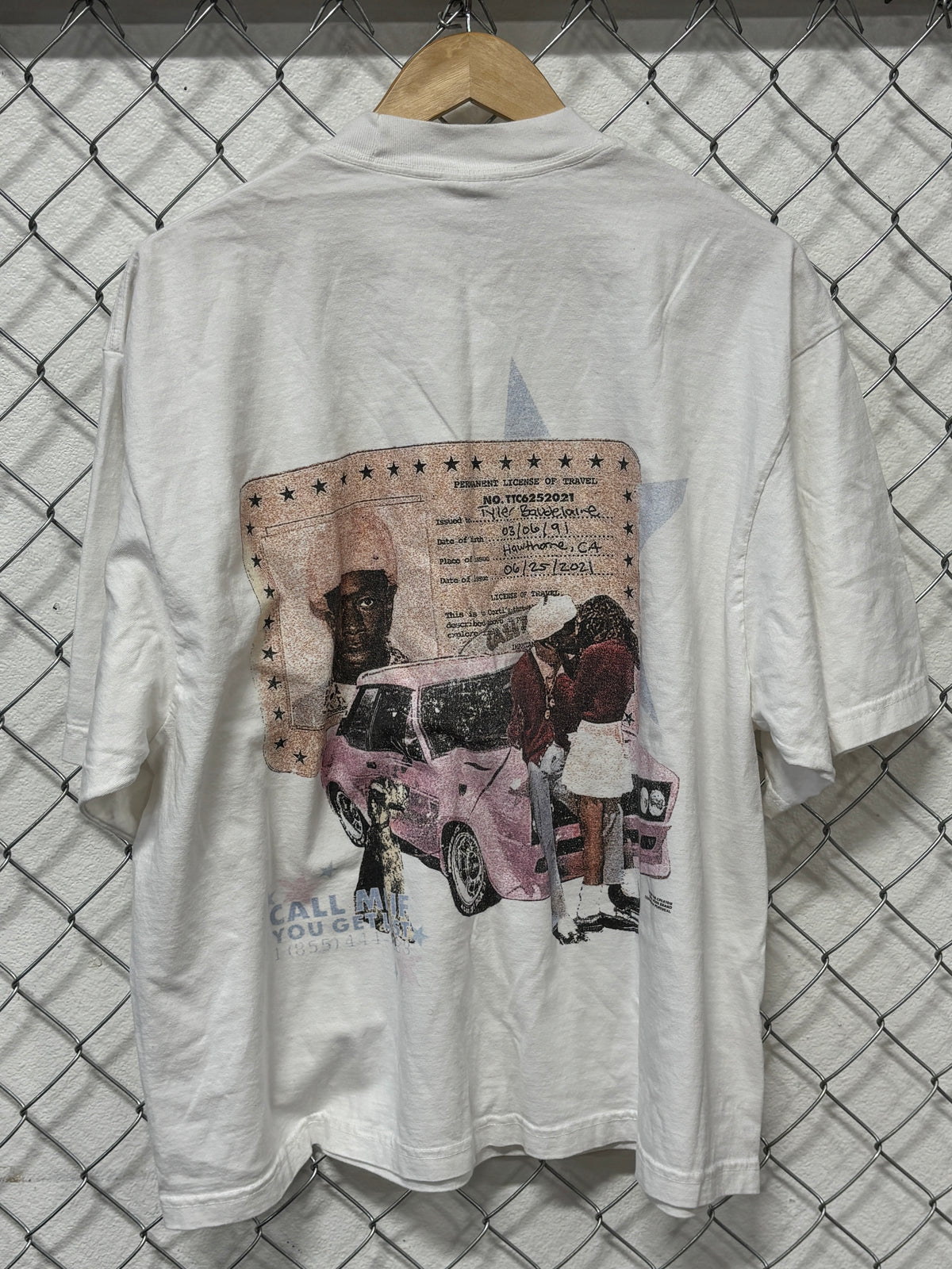 Tyler The Creator Call Me If You Get Lose Album Graphic Tee Size Medium