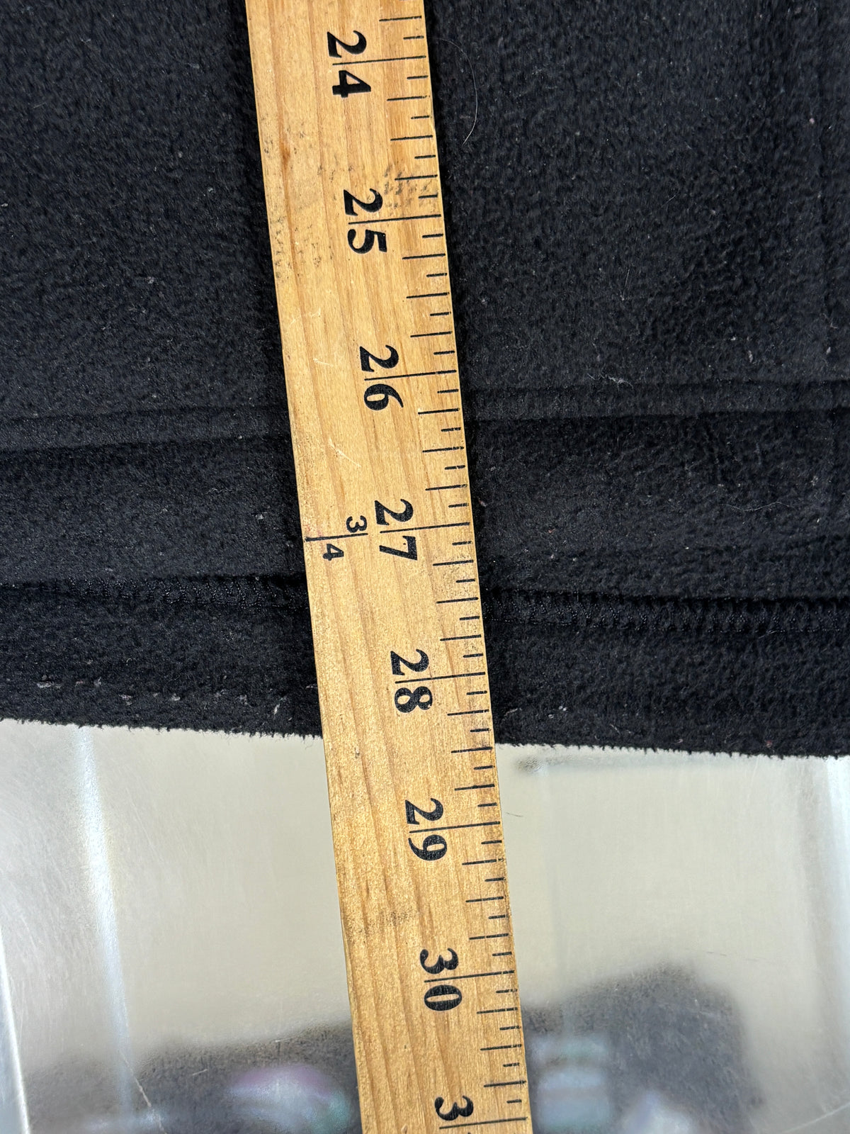 The North Face Black Zip Up Fleece Jacket Size Large