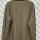 Vintage Polo Ralph Lauren Brown Quarter Zip Sweater Size Large