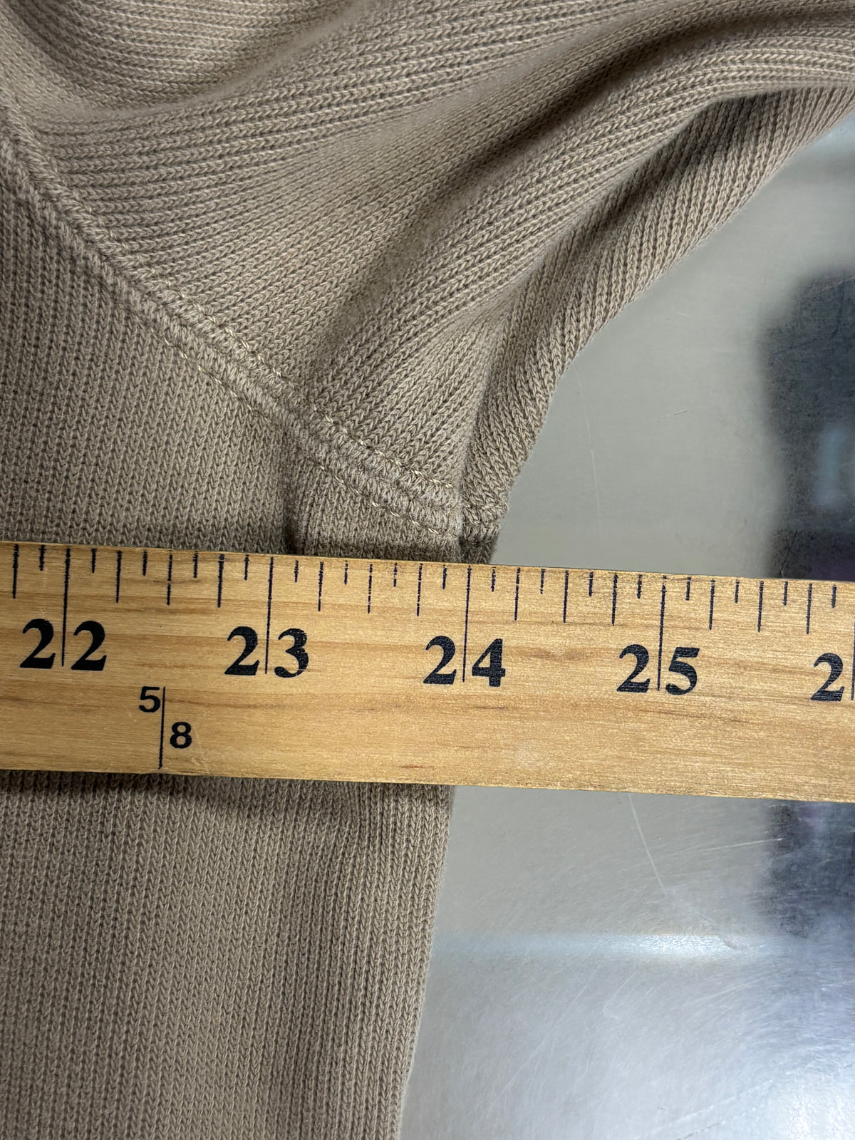 Vintage Polo Ralph Lauren Brown Quarter Zip Sweater Size Large