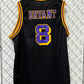 Vintage Reebok Kobe Bryant Los Angeles Lakers #8 Black Jersey Size 54