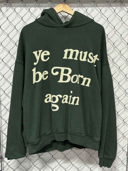CPFM Cactus Plant Ye Must Be Born Again Green Hoodie Size XL