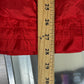 Vintage 80's Adidas Red Black Zip Up Windbreaker Jacket Size XL