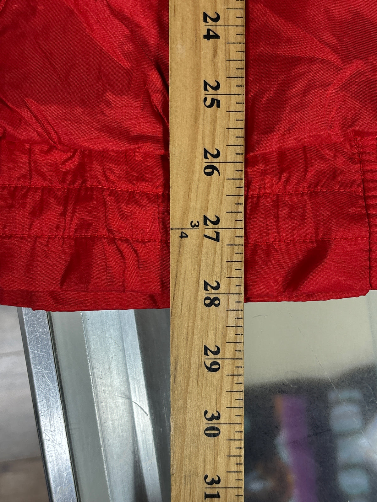 Vintage 80's Adidas Red Black Zip Up Windbreaker Jacket Size XL