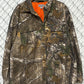 Carhartt Real Tree Woodland Hunting Camo Button Up Jacket Size XL