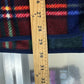 Vintage Nautica Plaid Quarter Zip Fleece Sweater Size XL