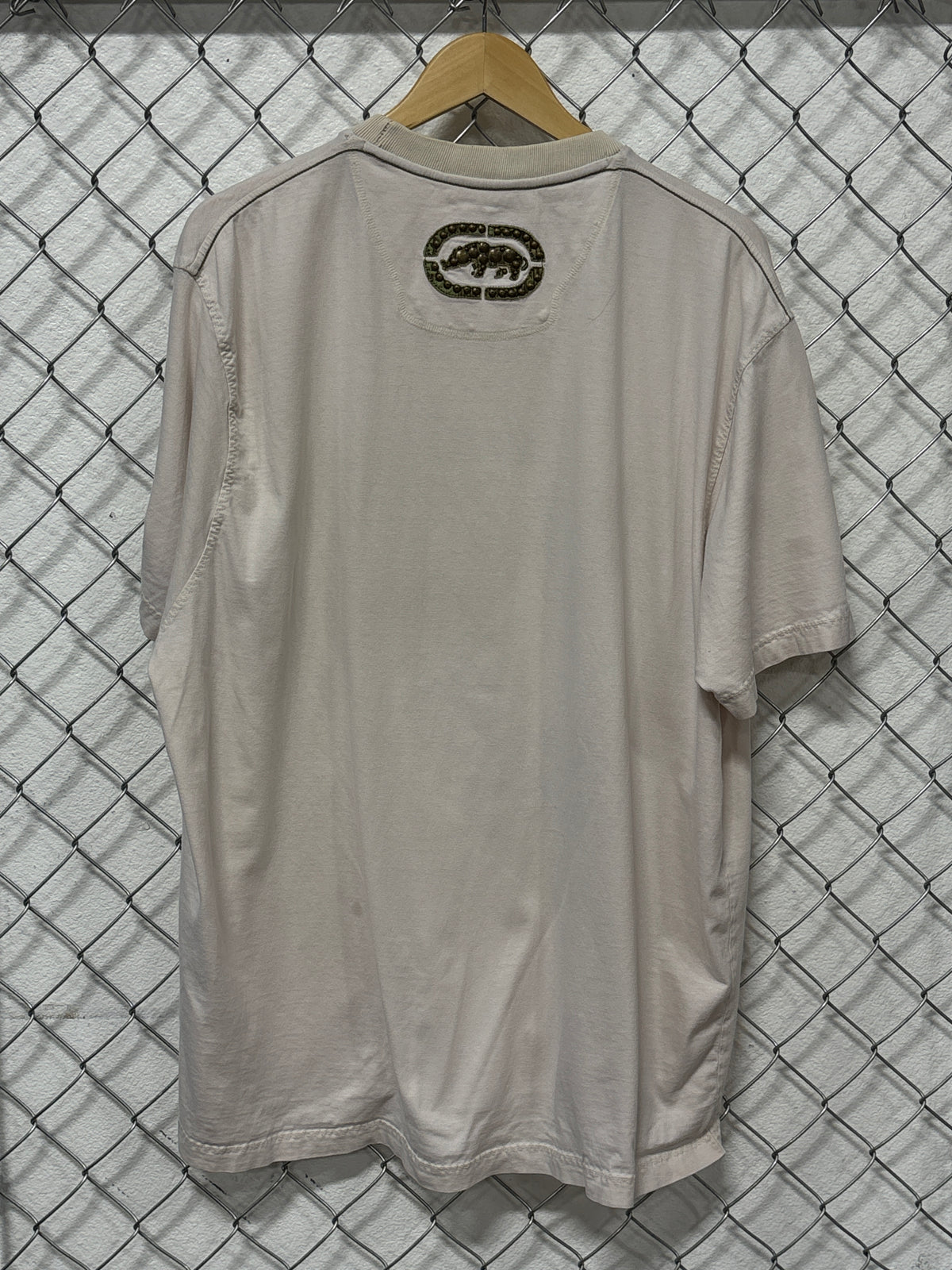Y2K Ecko Unlimited Rhino Tan Graphic Tee Size XXL