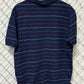 Vintage Patagonia Striped Blue Polo Shirt Size Medium