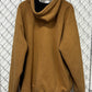 Vintage Carhartt Heavy Weight Insulated Brown Zip Up Hoodie Size XL Tall