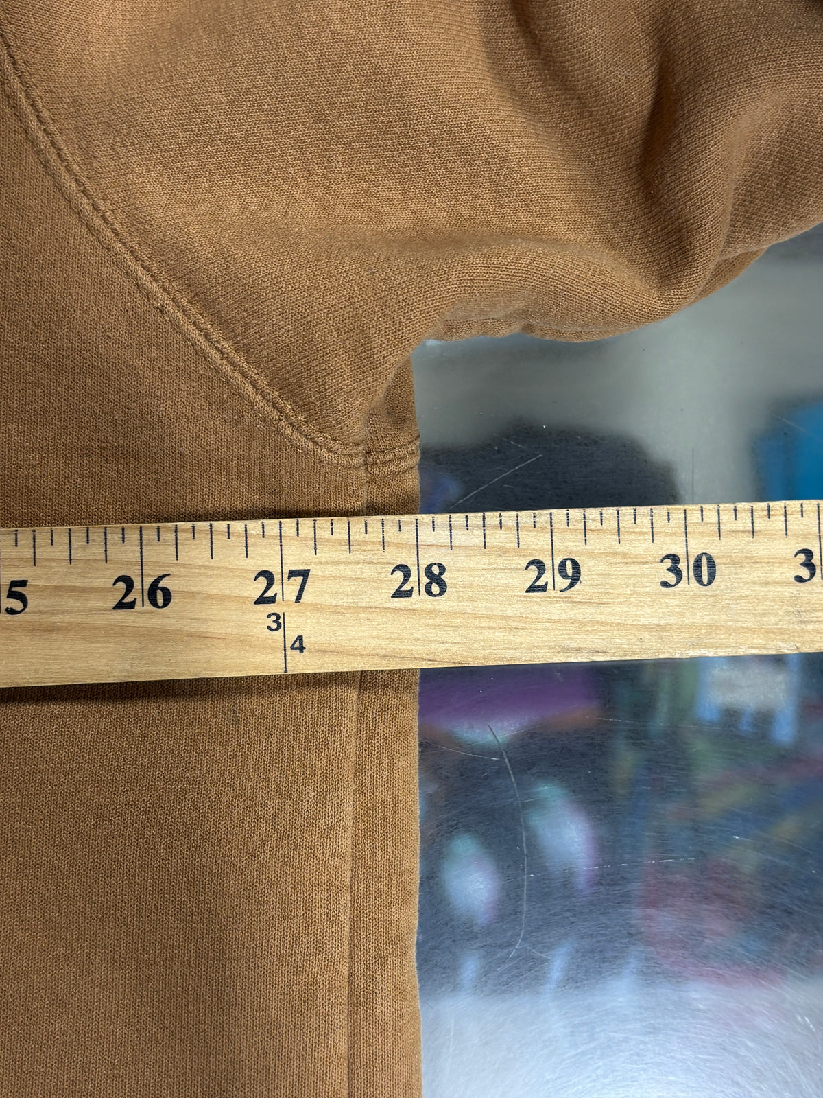 Vintage Carhartt Heavy Weight Insulated Brown Zip Up Hoodie Size XL Tall