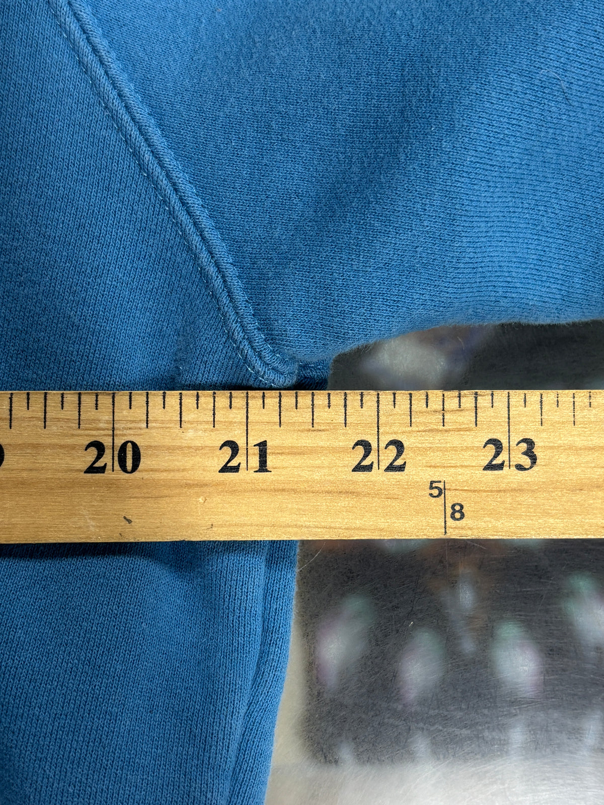Stussy Blue Sun Logo Pullover Hoodie Size Large