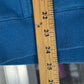 Stussy Blue Sun Logo Pullover Hoodie Size Large