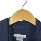 Vintage Y2K Nike Navy Blue Small Swoosh Hoodie Size Large